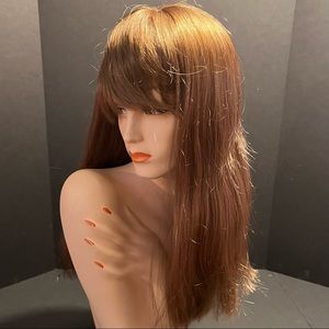 NWT Revlon Wig Long Medium Brown